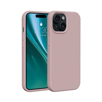 Силиконов кейс Etteri за iPhone 11, светло розов