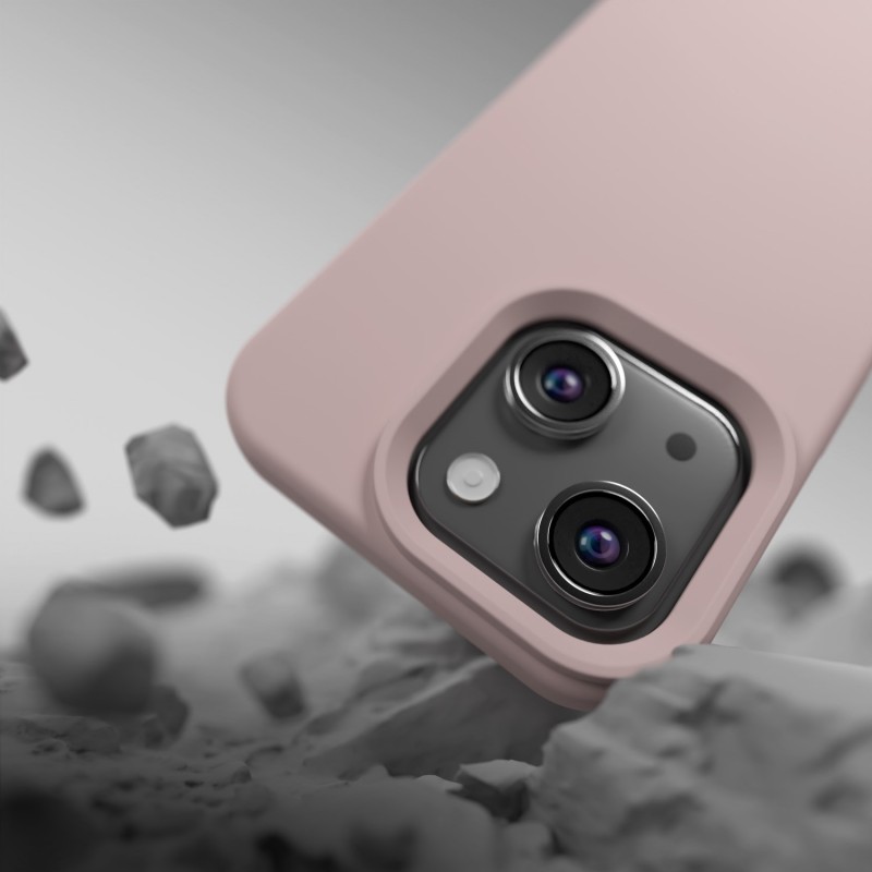 Силиконов кейс Etteri за iPhone 11, светло розов