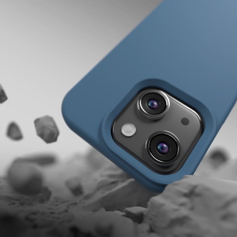 Калъф Etteri Silicone Mag за iPhone 13 6.1" тъмно син