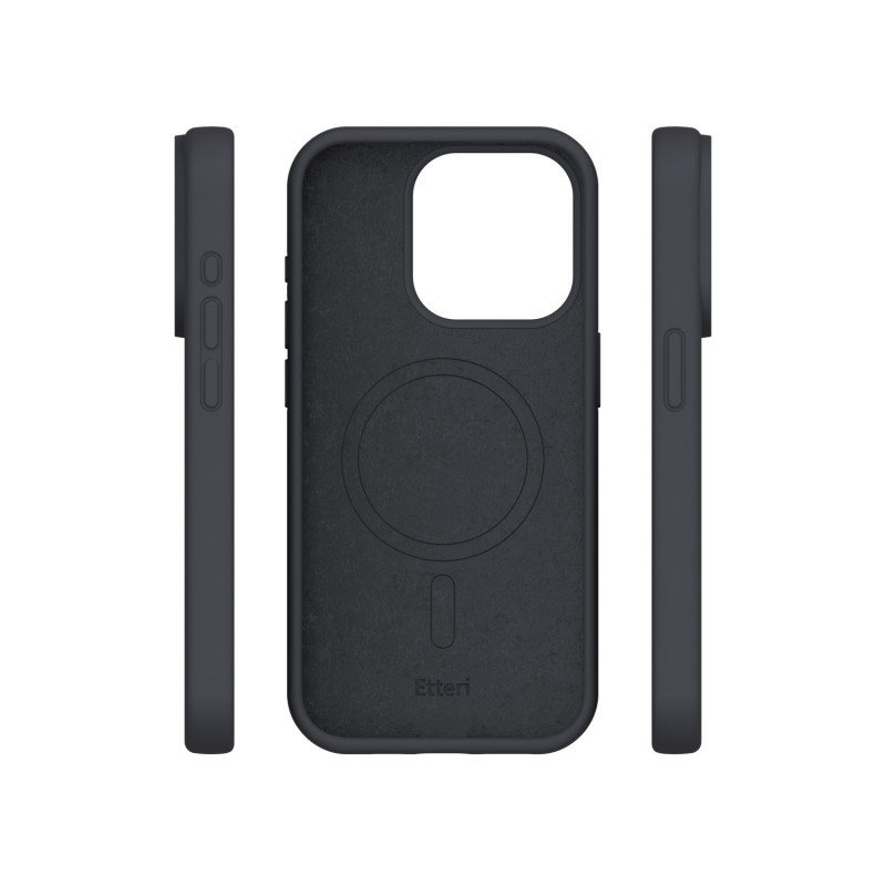 Калъф Etteri Silicone Mag за iPhone 14 6.1" черен