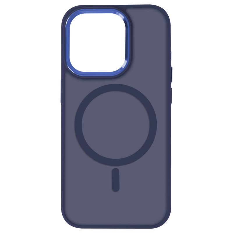 Калъф Frozen Mag за iPhone 16 Pro 6.3" тъмно син