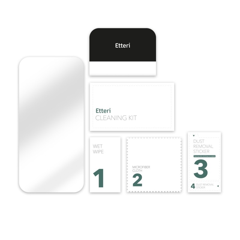Хибридно стъкло Etteri за iPhone 16 Pro Max 6.9"