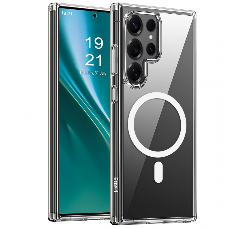 Гръб Etteri Hybrid Mag за Samsung Galaxy S25 Ultra