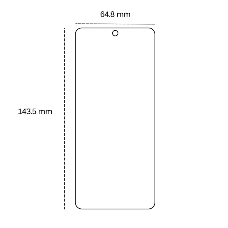 Закалено стъкло 2,5D за Google Pixel 8