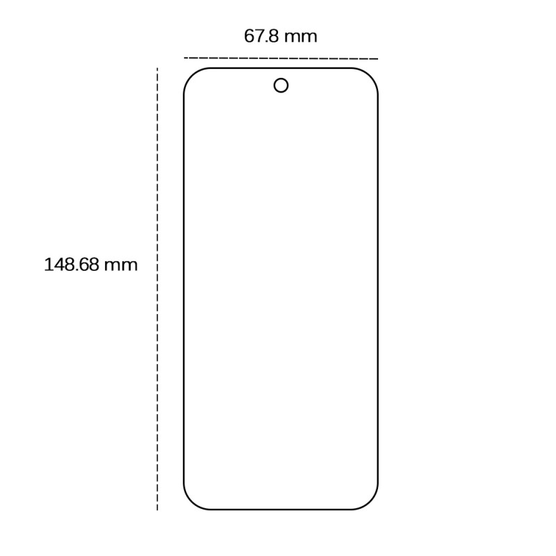 Закалено стъкло 2,5D за Google Pixel 9a