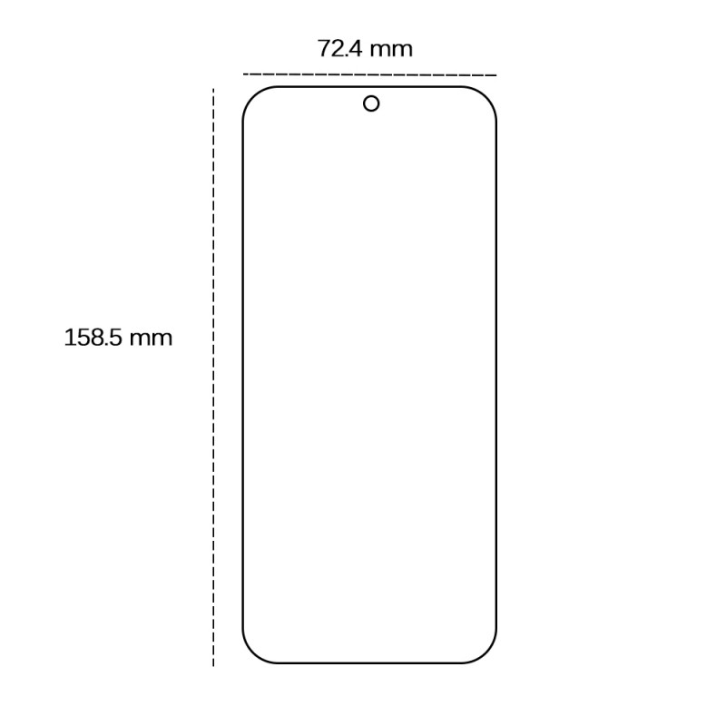 Закалено стъкло 2,5D за Google Pixel 10 Pro XL 5G