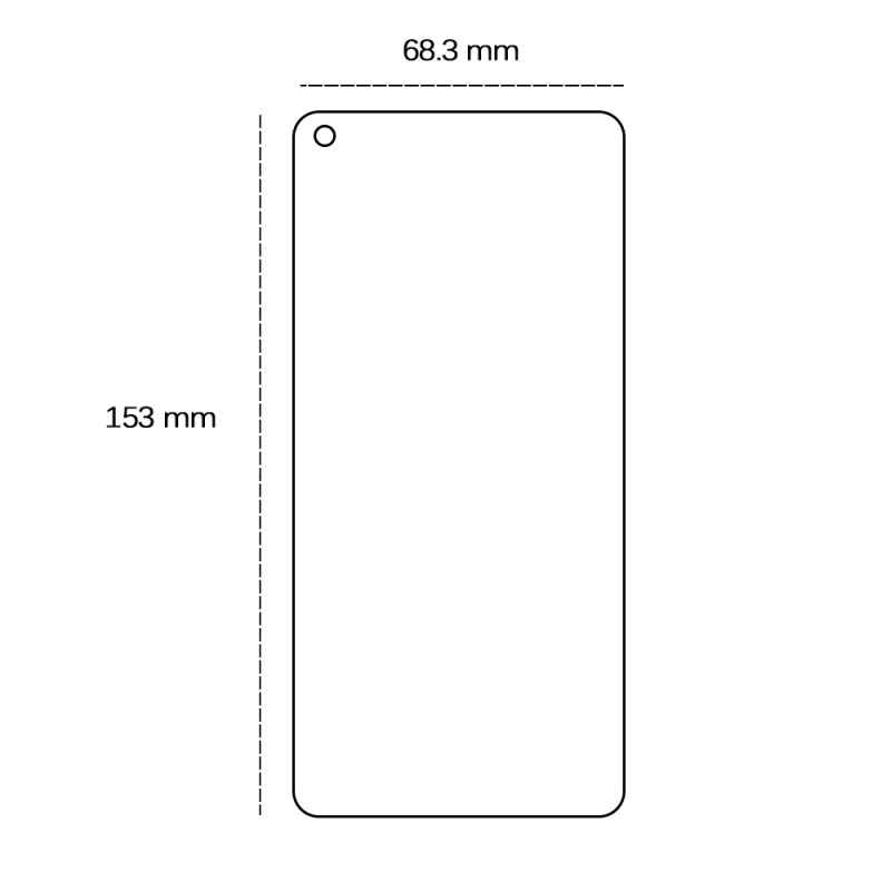 Закалено стъкло 2,5D за Oppo Reno 5 4G / Reno 5 5G / Reno 5K 5G / Find X3 Lite
