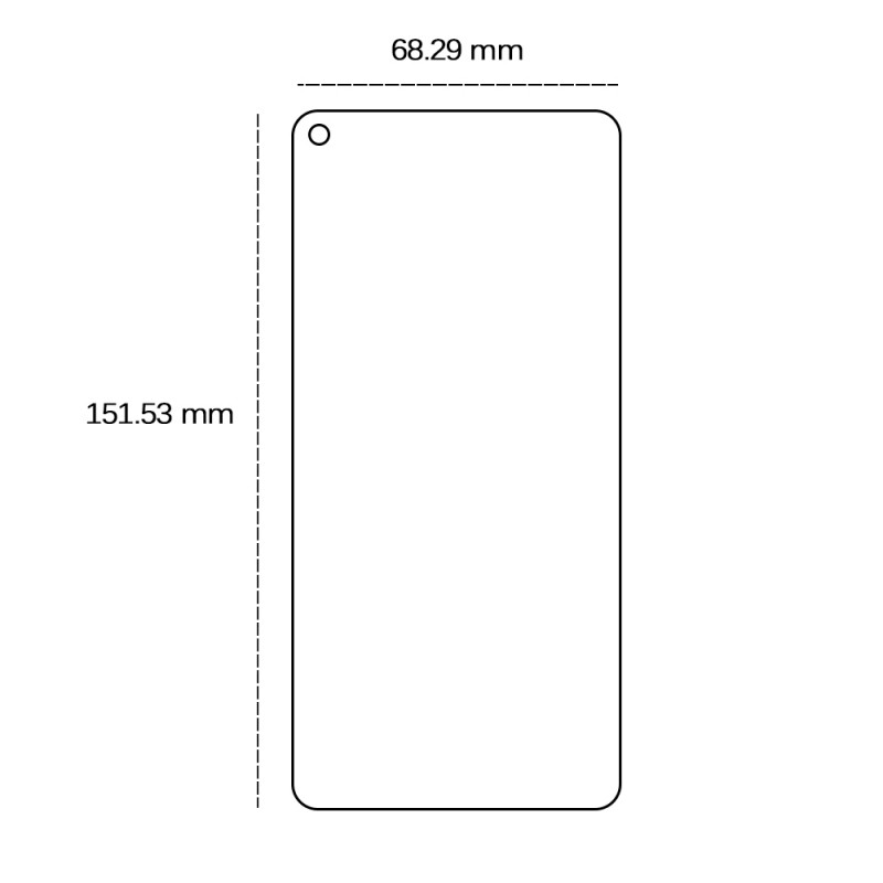 Закалено стъкло 2,5D за Realme 9 Pro Plus / Realme 9 4G / Oppo Reno 7 Lite / 7Z / 7 SE / 8 Lite / A93