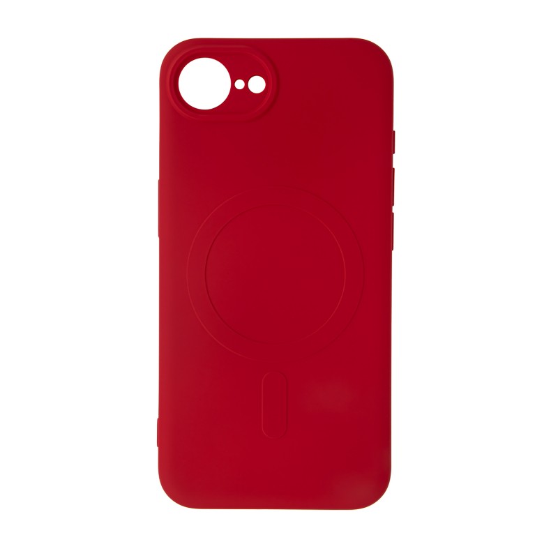 Калъф Simple Color Mag за iPhone 16e / 17e червен