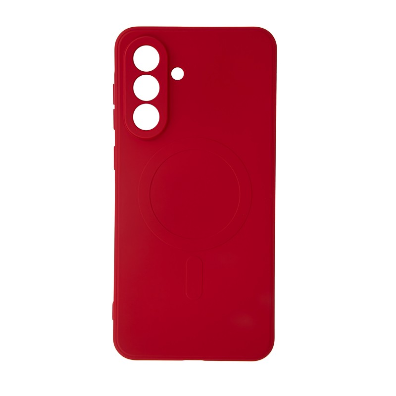 Simple Color Mag overlay за Samsung Galaxy A56 5G червен