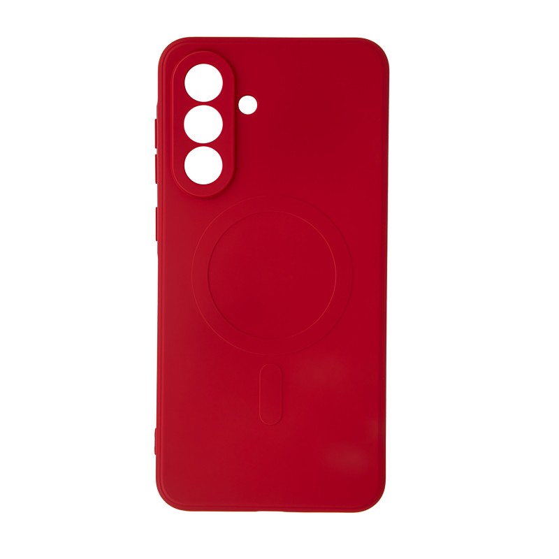 Simple Color Mag overlay за Samsung Galaxy A36 5G червен
