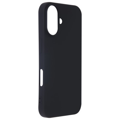 Капак Satin Flex за iPhone 16, черен