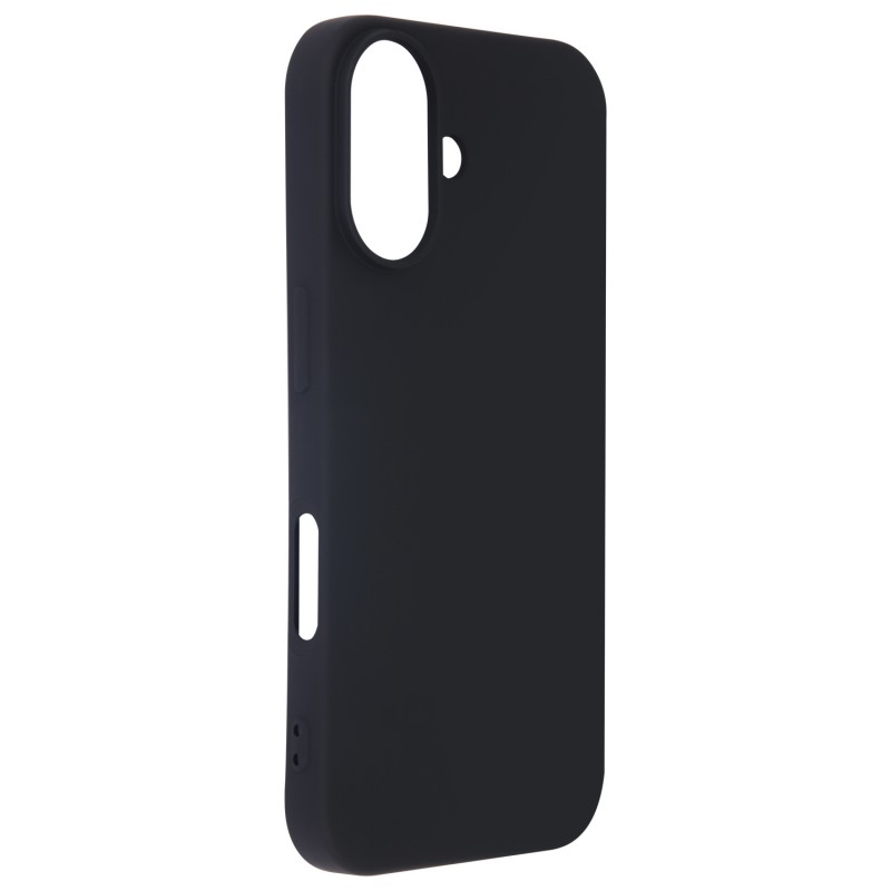 Капак Satin Flex за iPhone 16, черен
