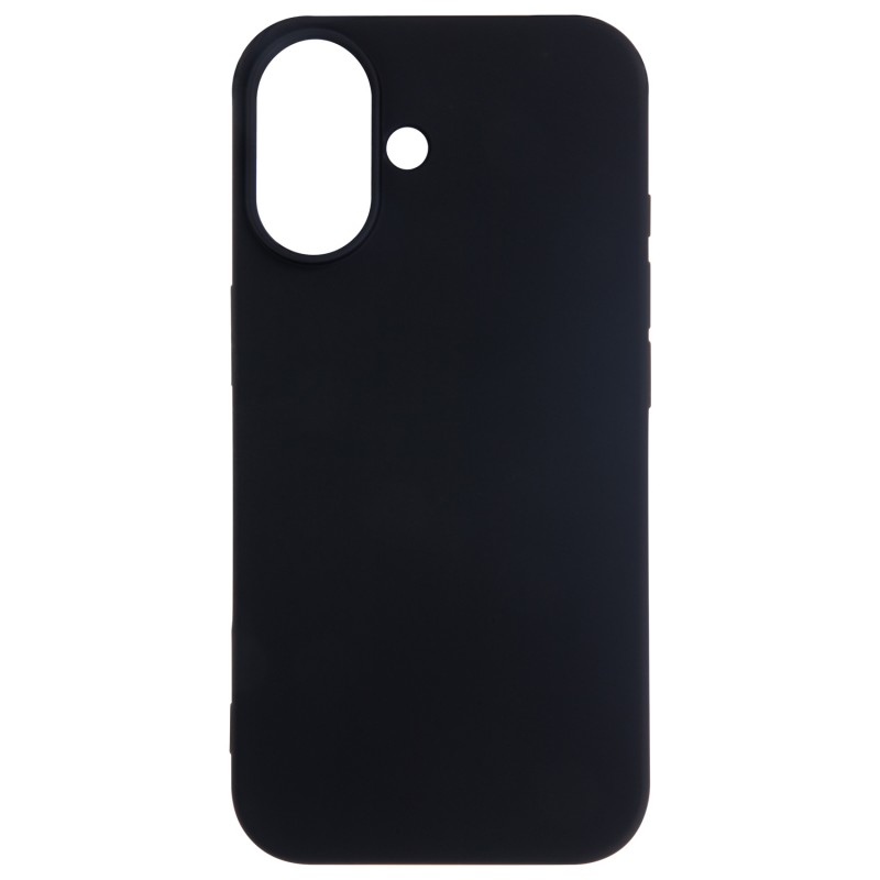 Капак Satin Flex за iPhone 16, черен