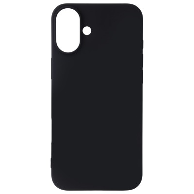 Капак Satin Flex iPhone 16 Plus черен