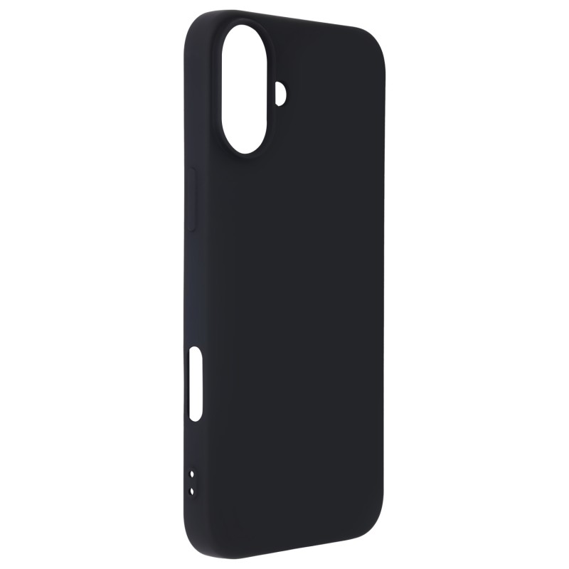 Капак Satin Flex iPhone 16 Plus черен