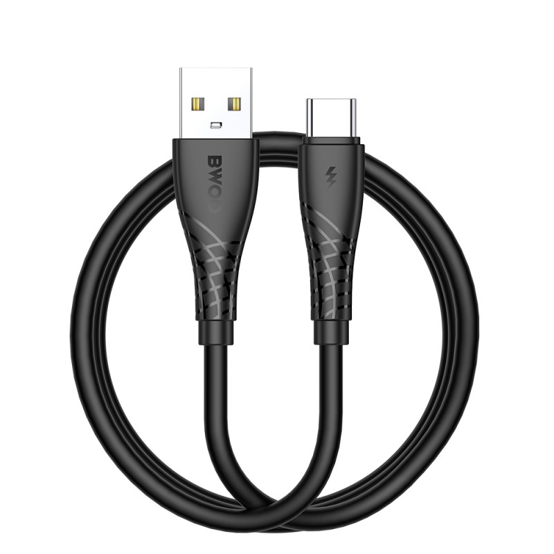 BWOO кабел 27W USB - USB-C BO-X318C 1m черен