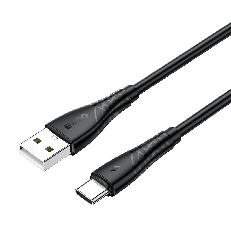 BWOO кабел 27W USB - USB-C BO-X318C 1m черен