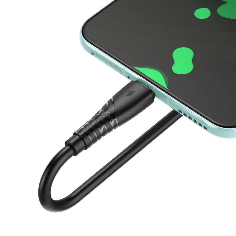 BWOO кабел 27W USB - USB-C BO-X318C 1m черен