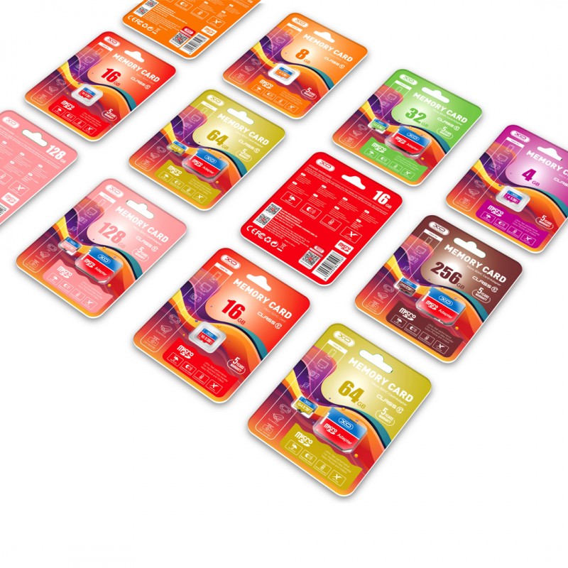 XO карта памет 128GB microSDXC кл. 10 + адаптер