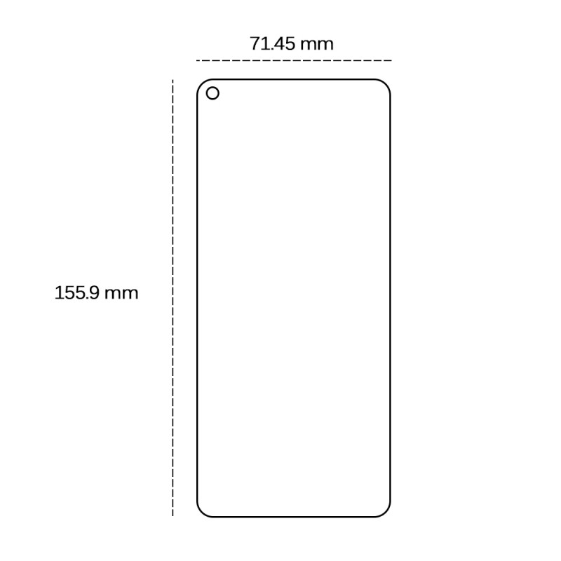 Закалено стъкло 2,5D за Xiaomi Redmi Note 9 / 9 5G / 10X 4G