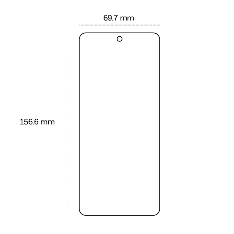 Закалено стъкло 2,5D за Xiaomi Poco X3 / X3 NFC / X3 Pro / Redmi Note 10 Pro