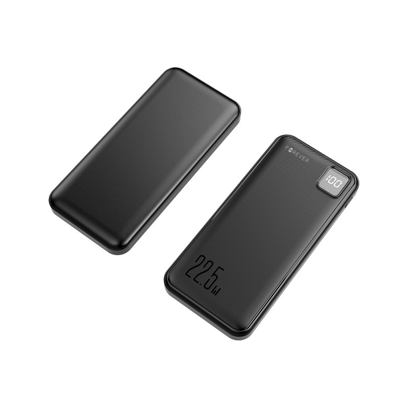Forever power bank TB-300M PD QC 22,5W 10000 mAh черен
