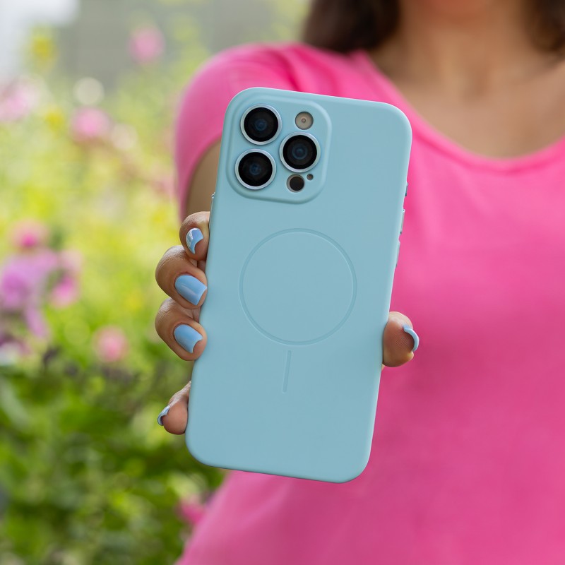 Ultra Trendy Vivid Thin Mag калъф за iPhone 15 Pro 6.1" син
