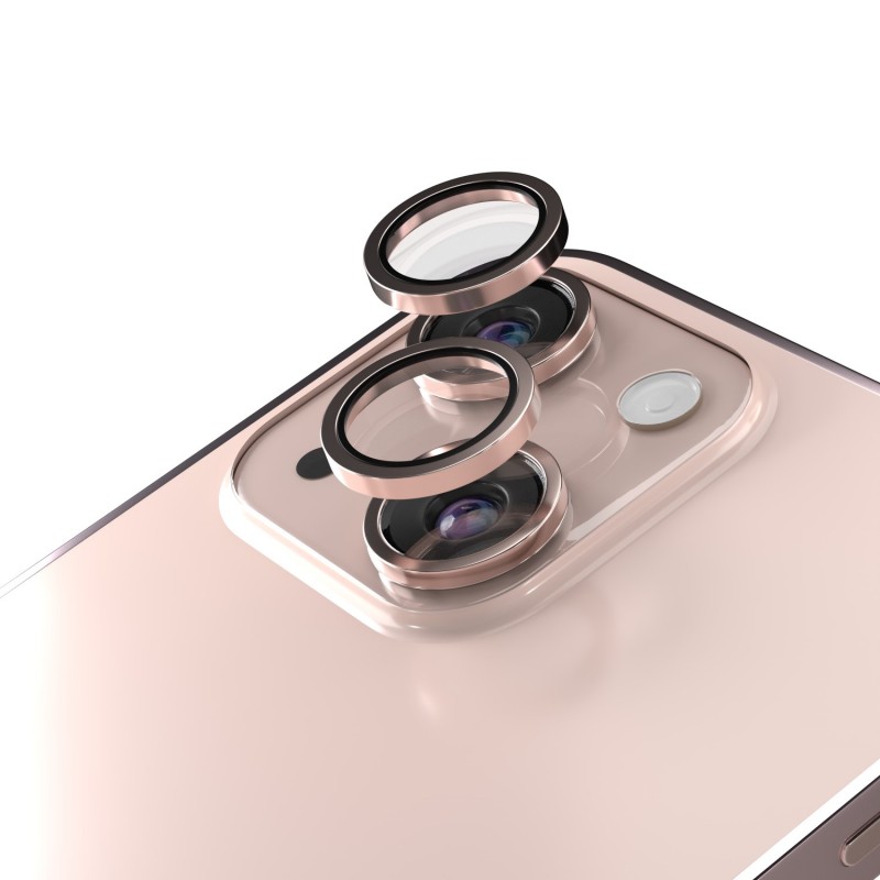 Стъкло за камера Etteri за iPhone 13 / 13 Mini розово
