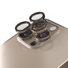 Стъкло за камера Etteri за iPhone 16 Pro / 16 Pro Max златисто