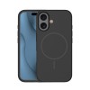 Силиконов кейс Thin Mag за iPhone 16 6.1" черен