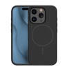 Силиконов кавър Thin Mag за iPhone 16 Pro 6.3" черен