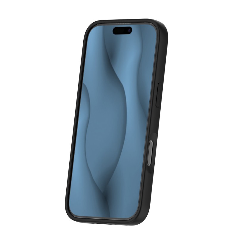 Силиконов кавър Thin Mag за iPhone 16 Pro 6.3" черен