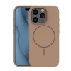 Силиконов кавър Thin Mag за iPhone 12 / 12 Pro 6.1" кафяв