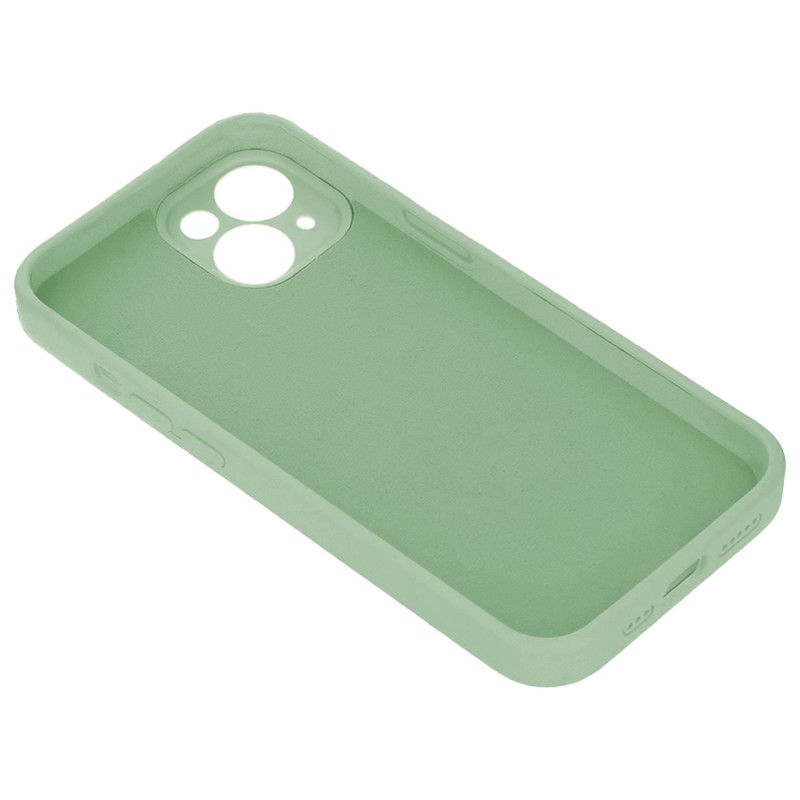 Силиконов капак за iPhone 17 6.3" шам фъстък