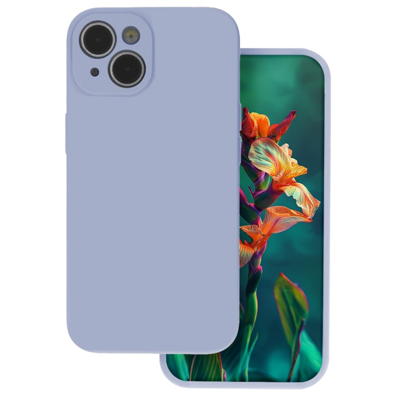 Силиконов капак за iPhone 17 Air 6.6" бебешко син
