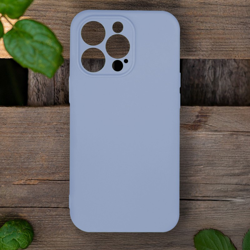 Силиконов капак за iPhone 17 Air 6.6" бебешко син