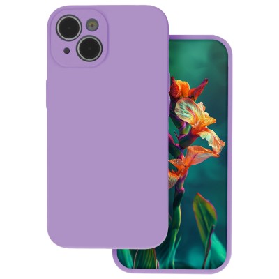 Силиконов капак за iPhone 17 Air 6.6" лавандула