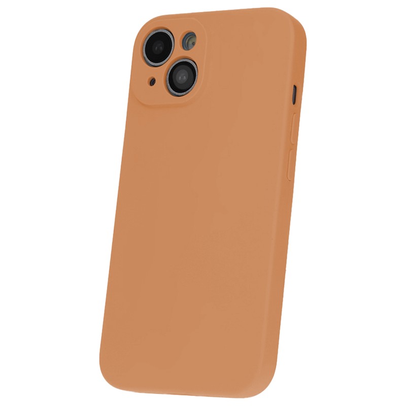 Силиконов капак за iPhone 17 Pro 6.3" мандарина