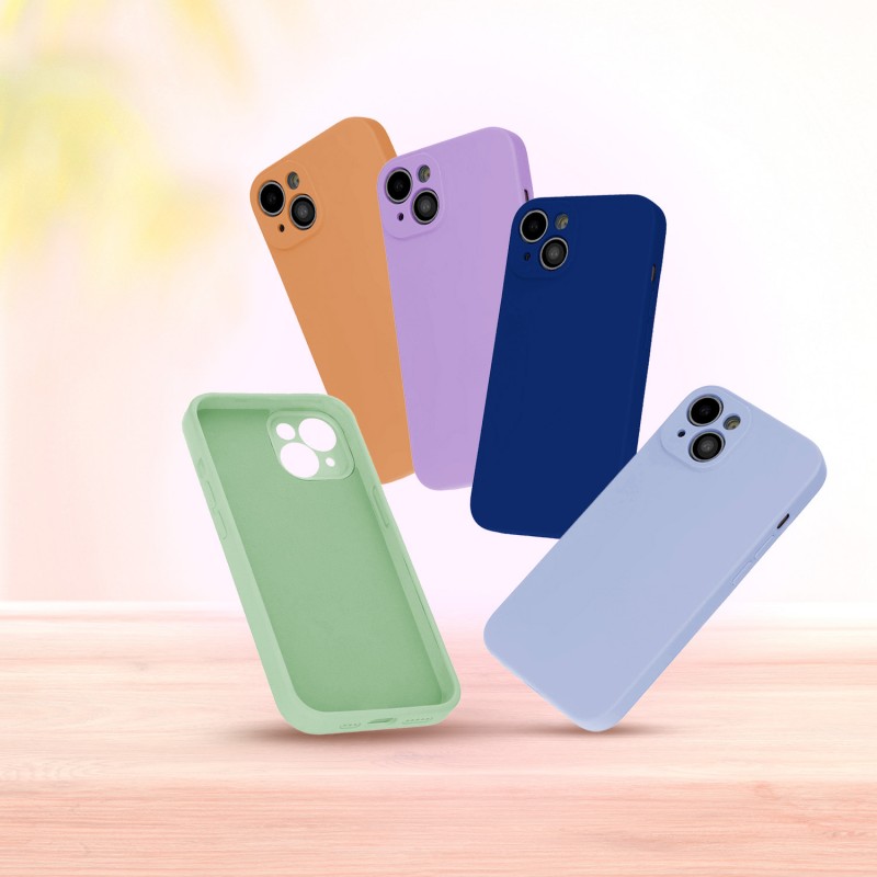 Силиконов капак за iPhone 17 Air 6.6" лавандула