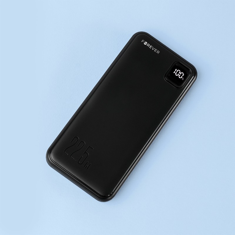 Forever power bank TB-300M PD QC 22,5W 10000 mAh черен