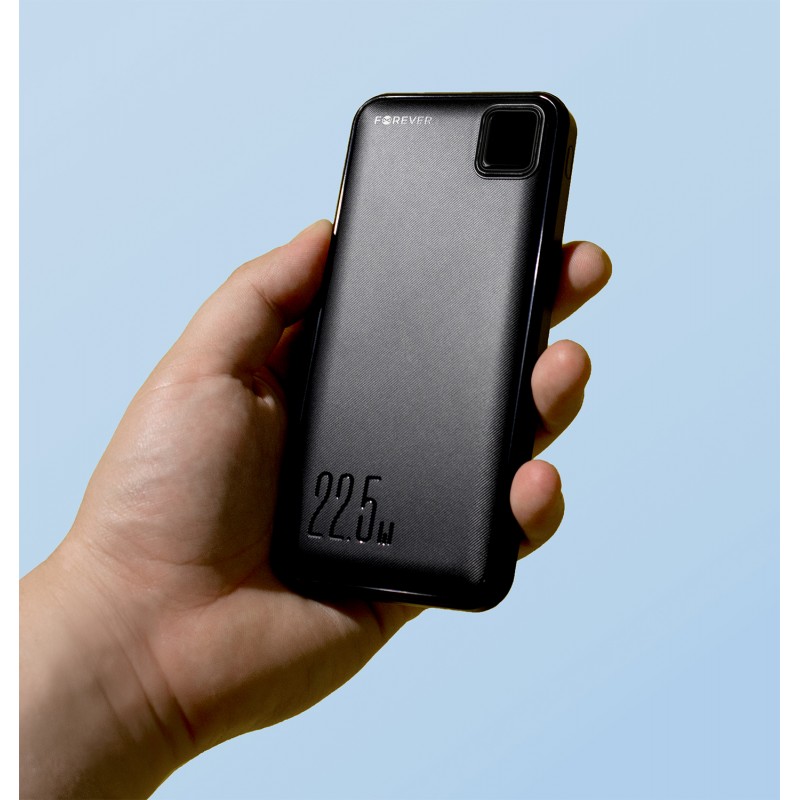 Forever power bank TB-300M PD QC 22,5W 10000 mAh черен