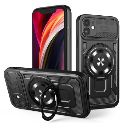 Калъф Defender Armor Mag за iPhone 11, черен