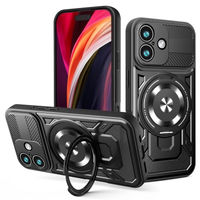 Овърлей Defender Armor Mag за Xiaomi Redmi Note 15 Pro Plus 5G (EU) черен