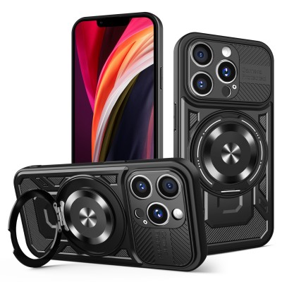 Оверлей Defender Armor Mag за iPhone 14 Pro 6.1" черен