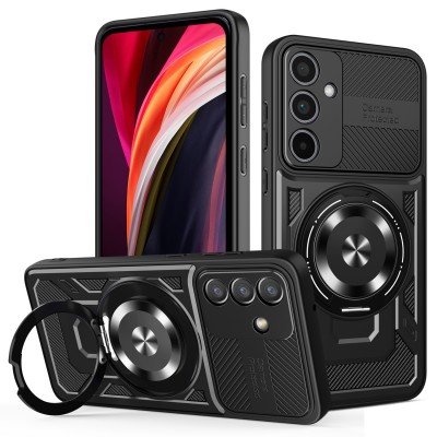 Овърлей Defender Armor Mag за Samsung Galaxy A36 5G / A56 5G черен