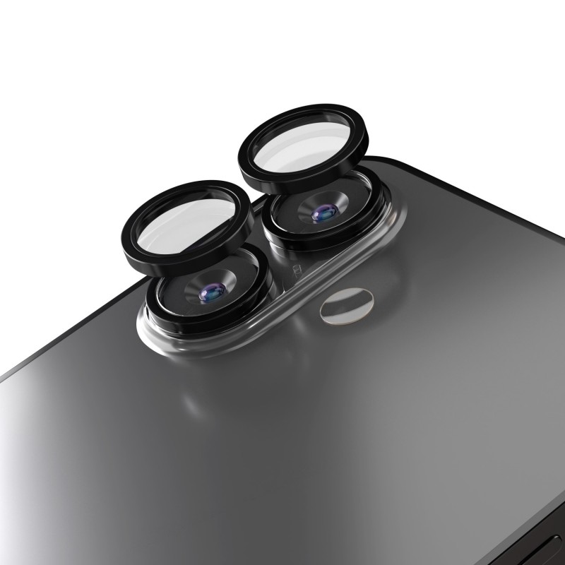 Etteri стъкло за камера за iPhone 17 черно