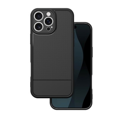 Капак Simple Carbon за iPhone 16 Pro Max 6.9" черен