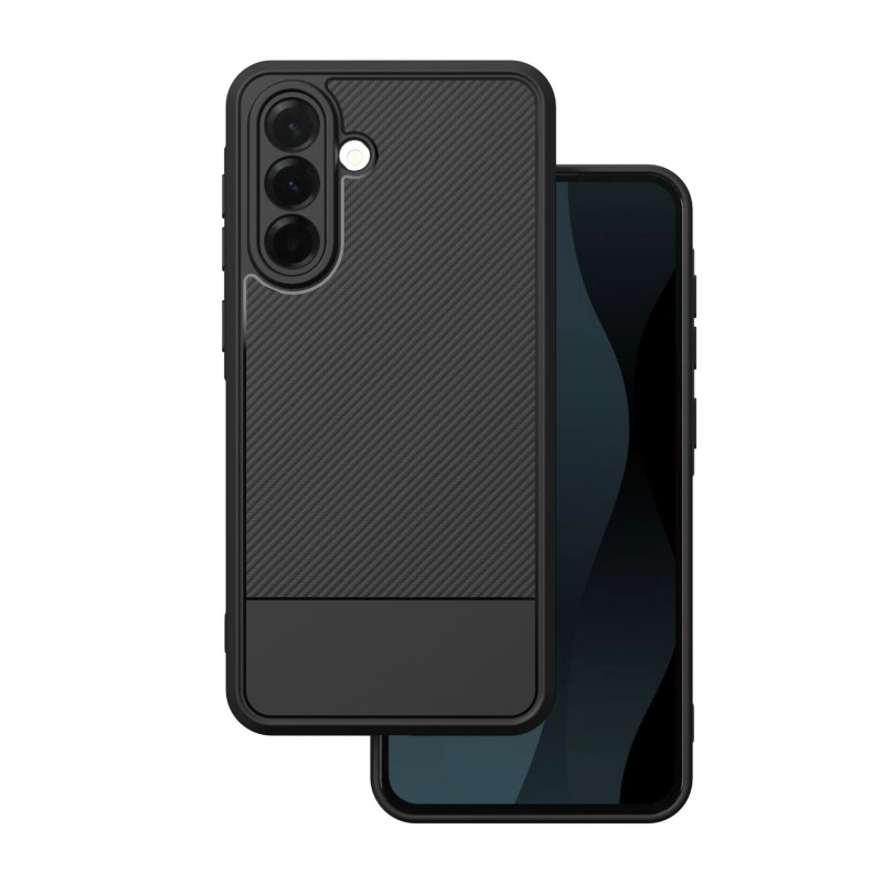 Simple Carbon overlay за Samsung Galaxy A36 5G / A37 5G черен