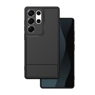 Калъф Simple Carbon за Samsung Galaxy S26 Plus черен